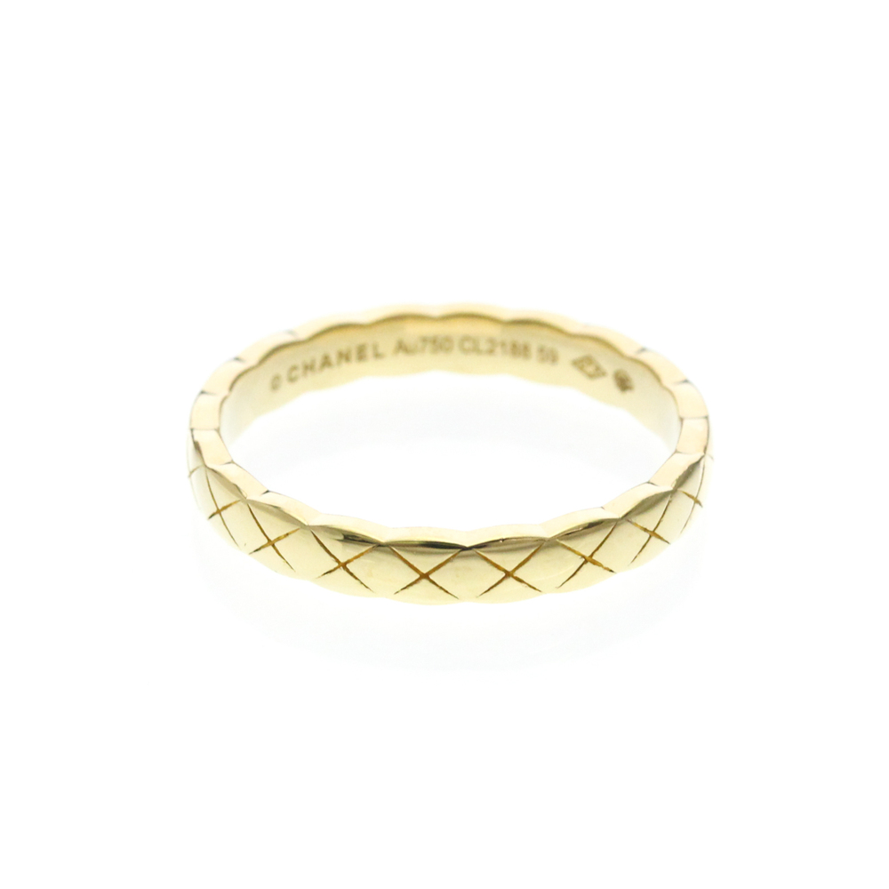 CHANEL 18k Gold Ring